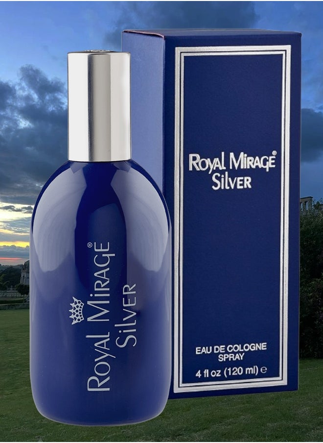 ROYAL MIRAGE 11 Pieces Royal Mirage Silver Perfume For Unisex 120ml EDC  - Image 2