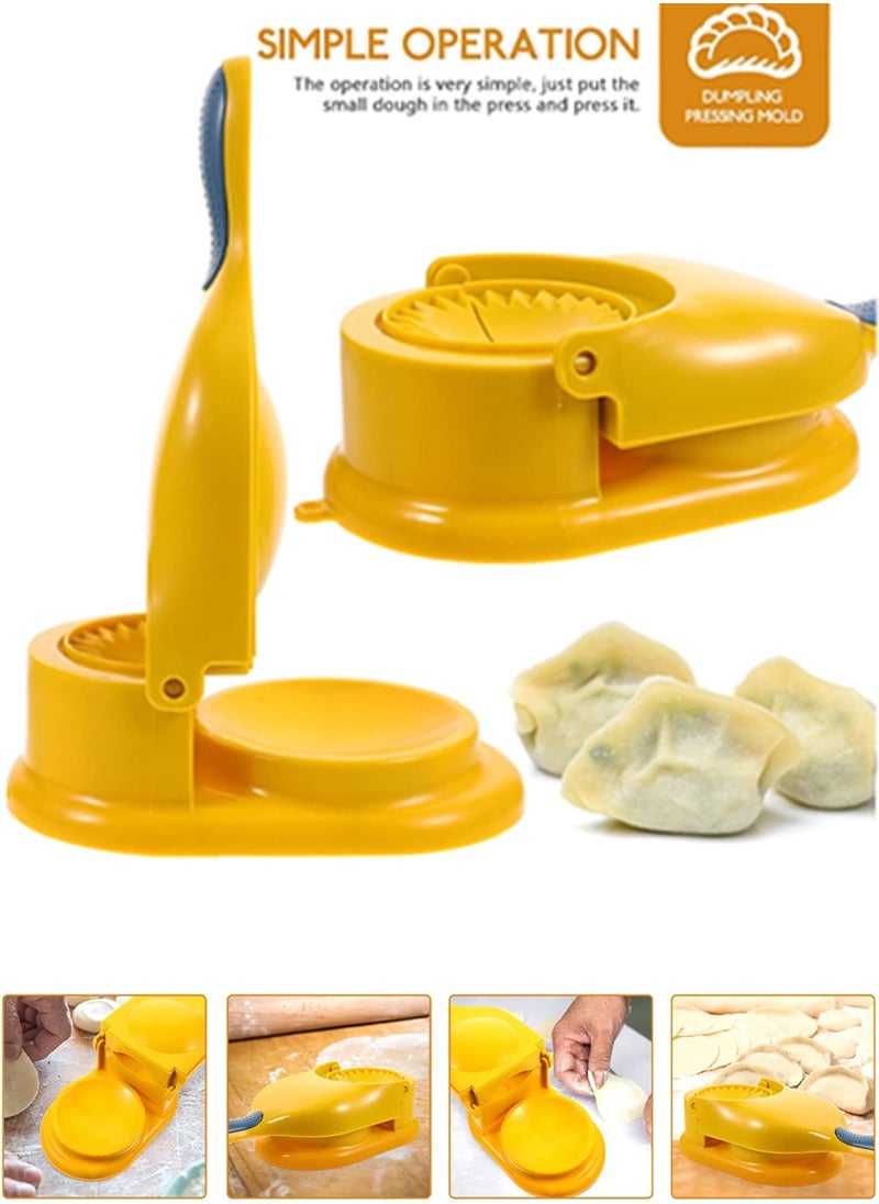 ISHWAZ - Dumpling Making Molds, Momos Maker, Dumplings Press Maker Kitchen Tool, Samosa Ravioli Dumpling Pie Empanada Maker, Puri Kachori, Idli Makers, Baking Pastry Tool For Making Handmade Products - Image 1