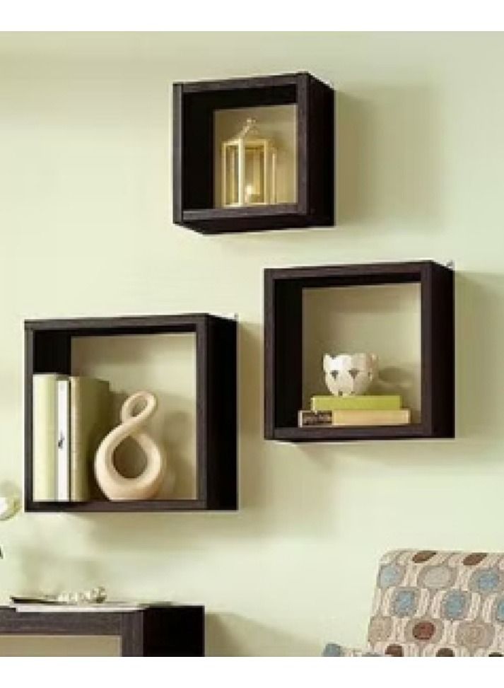 Floating Shelf Dark Brown - Image 2