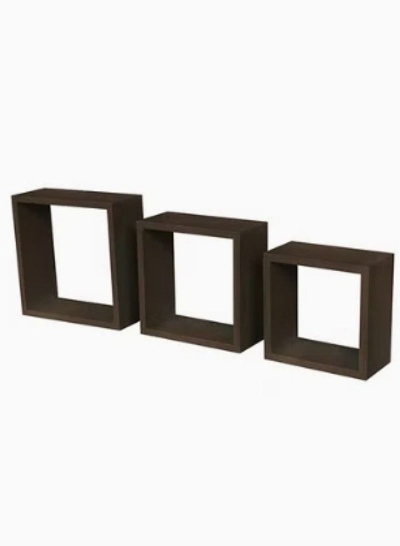 Floating Shelf Dark Brown - Image 1