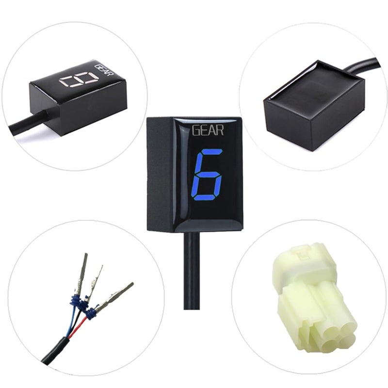 DEMULAX Green Gear Display Indicator for GoldWing 1800 - Image 4