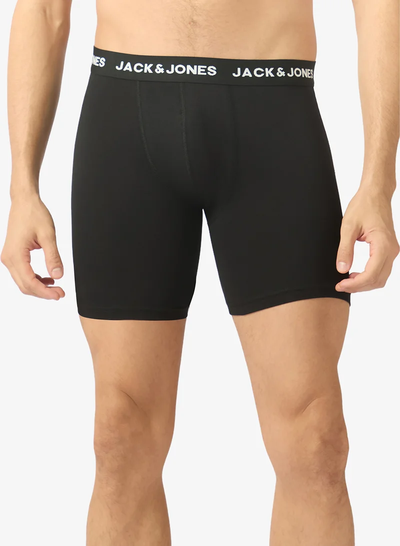 JACK & JONES  3 Pack Of Logo Band Briefs for Men | Best Price UAE
