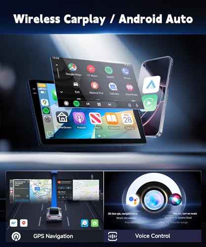 METEESER [4G+64G] Car Stereo for Toyota Camry 2015 2016 2017 with 5GWiFi/Android 15/Wireless Carplay Android Auto,10.1" Incell Touch Screen Radio,GPS/EQ DSP/Bluetooth5.0/SWC/AHD Backup Camera - Image 3