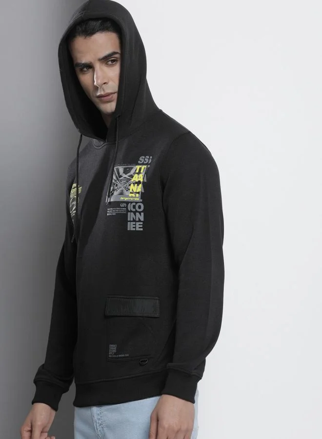 The Indian Garage Co  The Indian Garage Co Men Regular Fit Printed Round Neck Full Sleeves Sweatshirt  | Best Price UAE