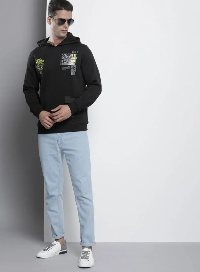 The Indian Garage Co  The Indian Garage Co Men Regular Fit Printed Round Neck Full Sleeves Sweatshirt  | Best Price UAE