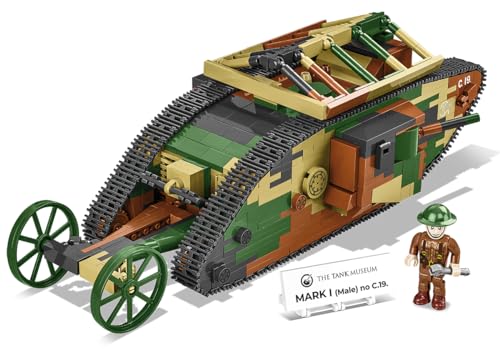 COBI Historical Collection Great War The Tank Museum Mark I Male No C19 - Image 1