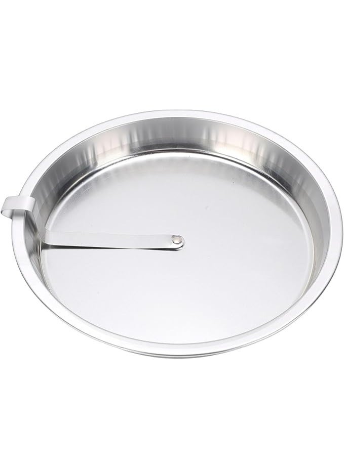 Dpofirs 24.7cm (9.7") Round Baking Tin - Durable Tinplate Steel Non-Stick Cake Pan - Easy Release Mold for Brownies & Pies - Commercial Grade Bakeware - Image 4