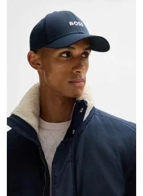بوس Cotton-twill cap with embroidered logo