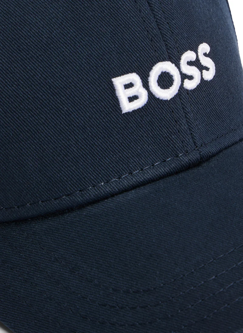 بوس Cotton-twill cap with embroidered logo