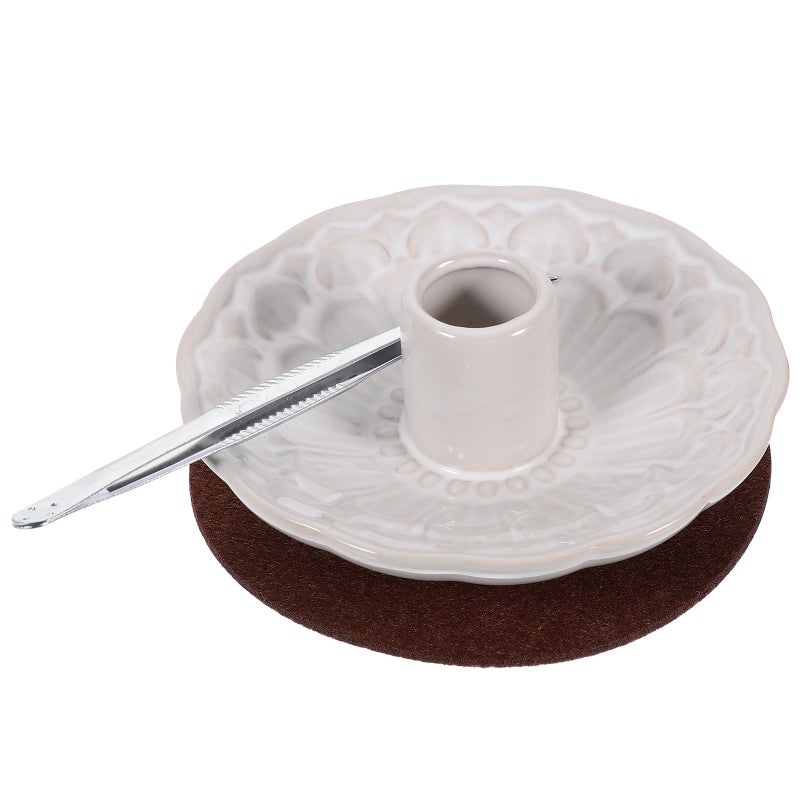 2 Sets Ceramic Incense Burner For Wood Incense Stick Ceramic Incense Holder - Image 5