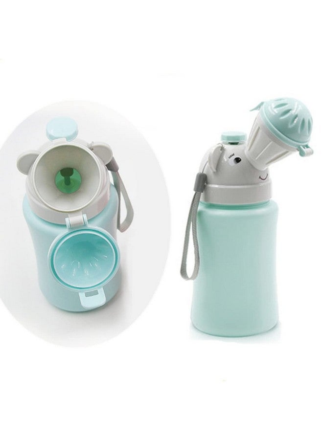 Beetoo Travel Potty, Urinal Emergency Toilet, Children's Emergency Toilet, Portable Elephant Leakproof Urinal for Camping Car Travel and Kid Potty Pee Training (boy) - Image 3