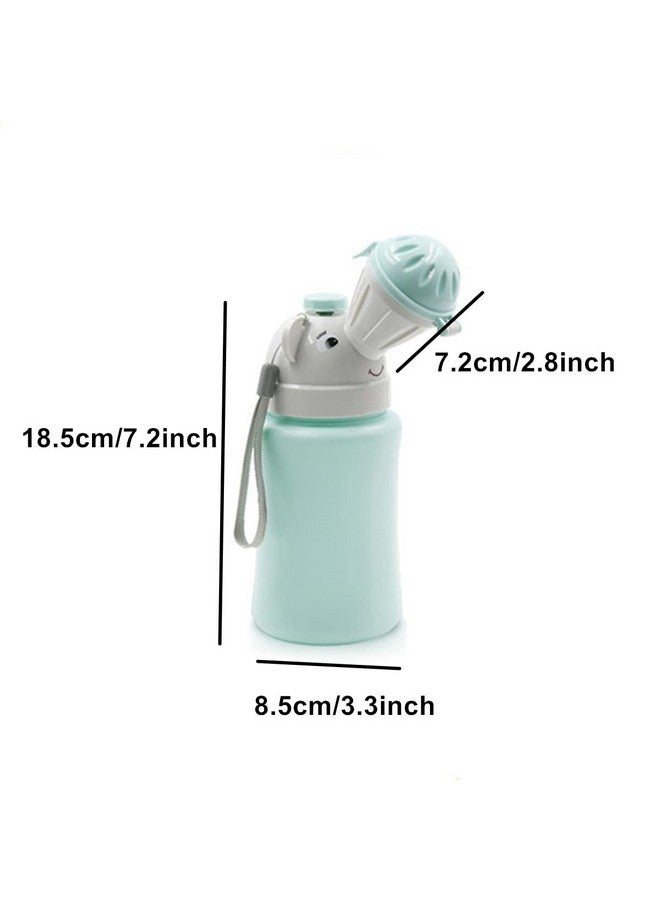 Beetoo Travel Potty, Urinal Emergency Toilet, Children's Emergency Toilet, Portable Elephant Leakproof Urinal for Camping Car Travel and Kid Potty Pee Training (boy) - Image 1