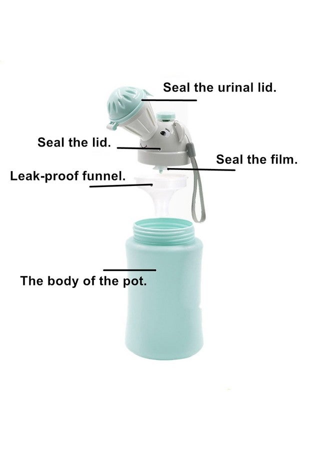 Beetoo Travel Potty, Urinal Emergency Toilet, Children's Emergency Toilet, Portable Elephant Leakproof Urinal for Camping Car Travel and Kid Potty Pee Training (boy) - Image 2