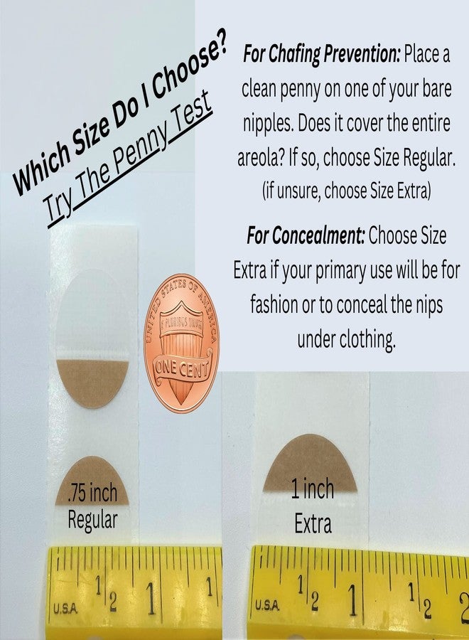 NipEaze The Original Athletic Nipple Cover for Women & Men - 12pairs 1inch - Nipple Chafing Prevention, Nipple Concealer - Image 3