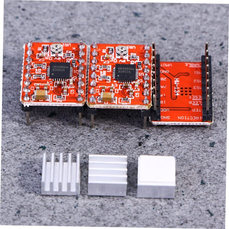 5 Pack A4988 Stepper Motor Driver Module with Heat Sink for 3D Printer Step Motor Control - Image 4