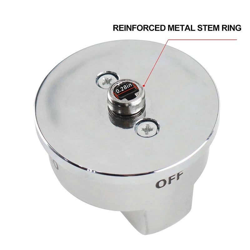 Funmit Upgrade Gas Stove Knobs Replacements For Lg Lrg30357St Lrg30355St Lrg30855St Gas Range 4Pcs Ebz37189611 Range Control Knob And 1Pcs Ebz37189609 Range Burner Control Knob (Super Boil) - Image 3