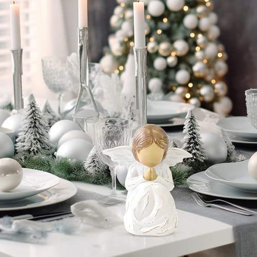 JINGIHE Angel Figurines for Women - Praying Angel Statue, Baptism & Confirmation Gifts for Girls & Teen Girls - Image 5