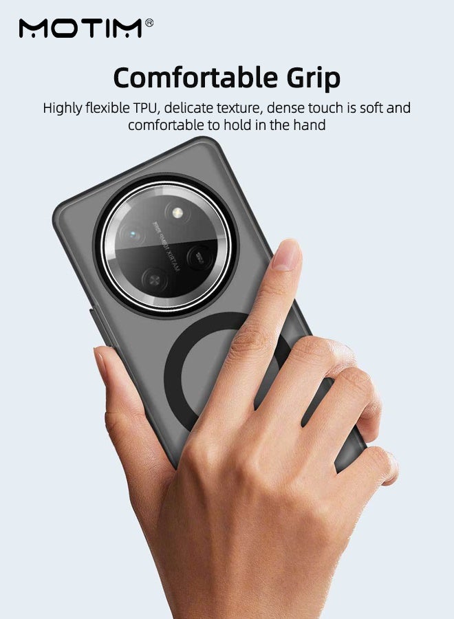 Motim Honor X9c Case Cover, Compatible with Magsafe, Anti-Drop Shockproof Protector, Slim Hard Case for Honor X9c 5G - Image 2