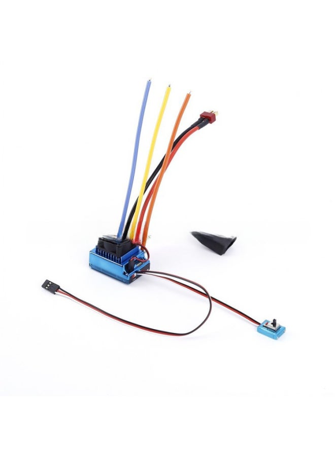 Hsp 120a Electric Adjustable Rc Car 45a/80a/60a Brushless Esc Short Card Off-road Accessories Large Foot High Torque Motor-Color:120A (with SET)  - Image 1