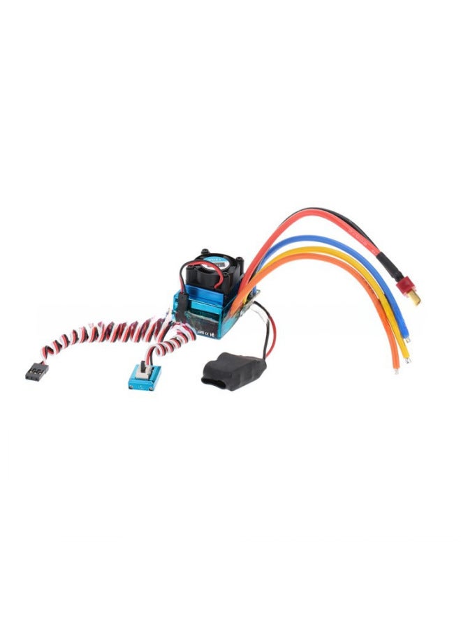 Hsp 120a Electric Adjustable Rc Car 45a/80a/60a Brushless Esc Short Card Off-road Accessories Large Foot High Torque Motor-Color:120A (with SET)  - Image 3
