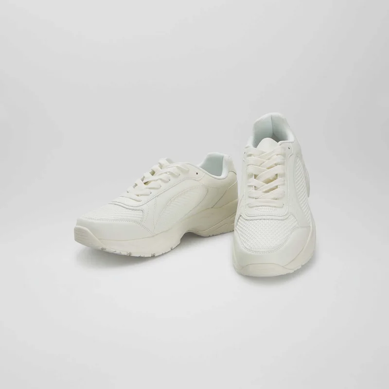 Kiabi Mesh Running Shoes White