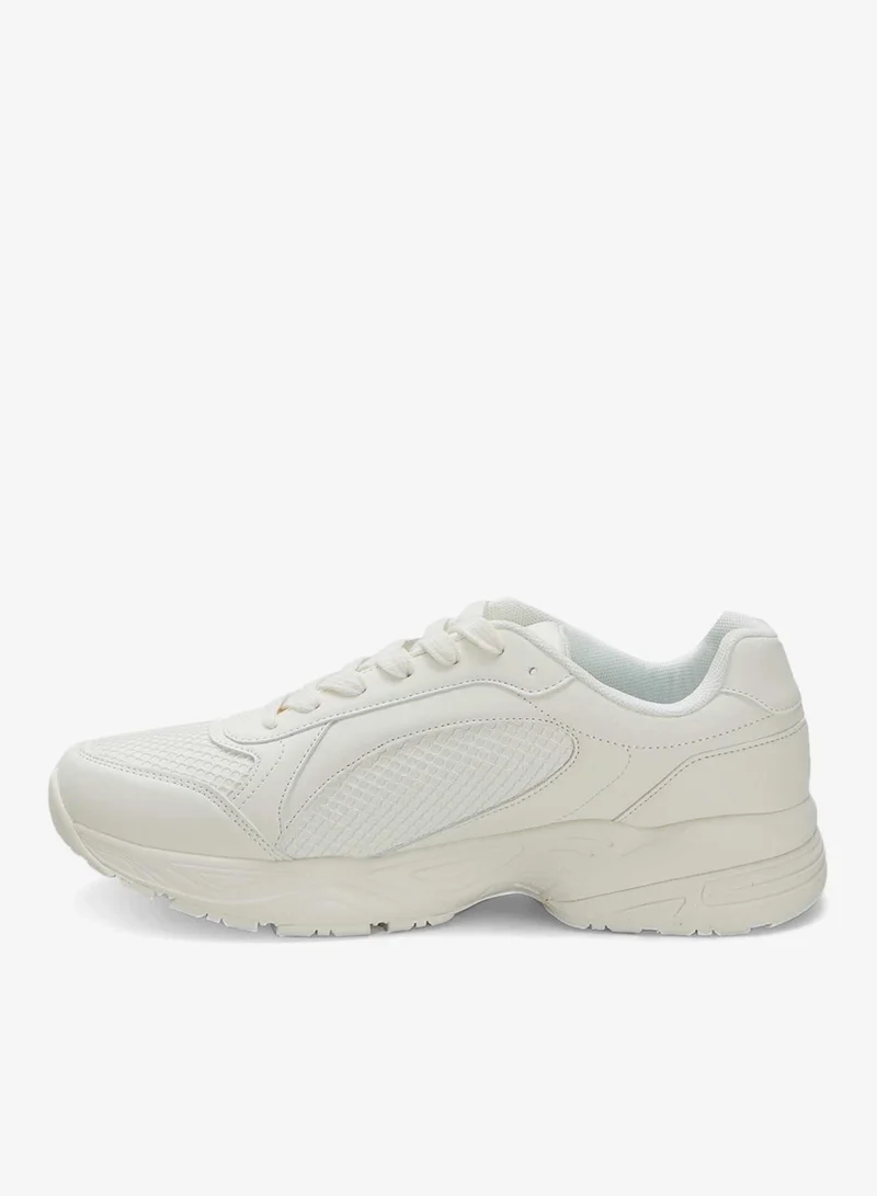 Kiabi  Mesh Running Shoes White for Men | Best Price UAE