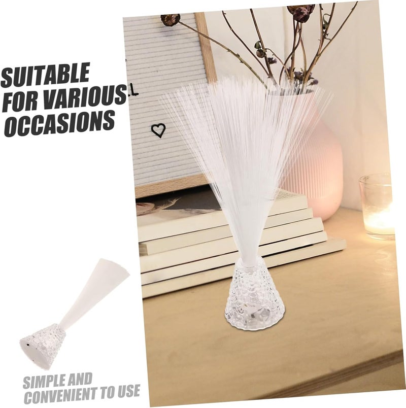 OUNONA Changing Fiber Optic Lamp Led Technology for Bedroom Parties and Weddings Battery Powered Light for Unique Indoor Decoration and Relaxing Atmosphere - Image 2