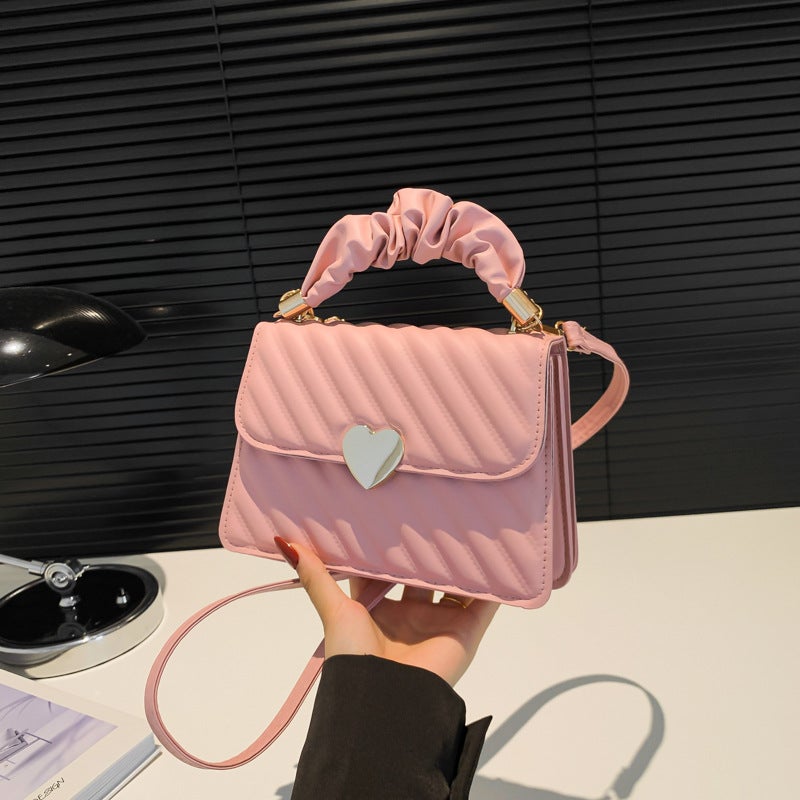 Distinctive Handbag 2024 Casual Ins Shoulder This Year Popular Fashion Korean Crossbody Small Square Bag - Image 1