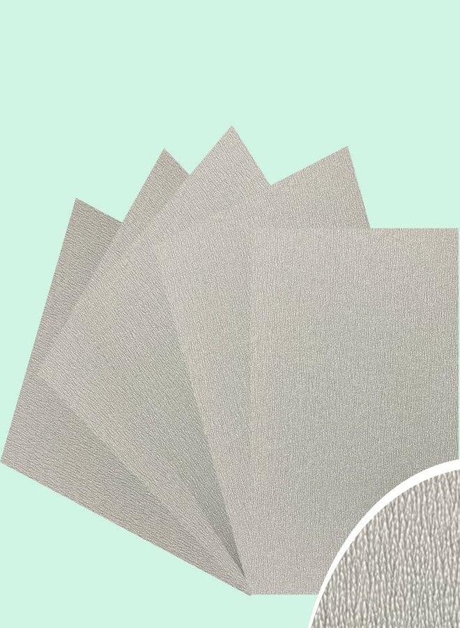 Color Zebra Grit 320 Non Loading Sanding Paper With Minimal Clogging (Pack Of 5 Sheet). Strong Flexible Paper Backing use on Paint Sealer and Primer - Image 1
