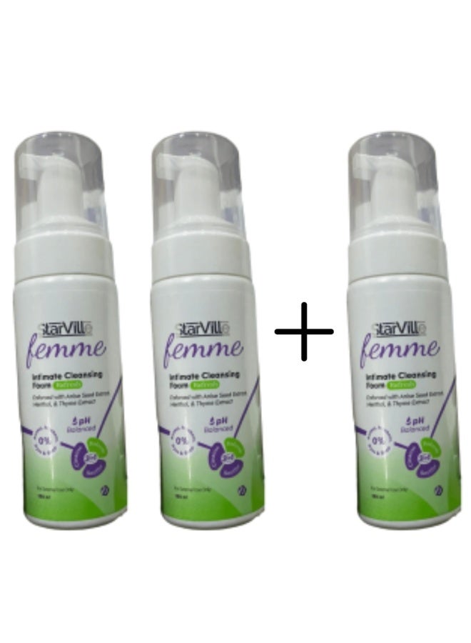 ستارفيل غسول نسائي مرطب منعش 150 مل 2+1