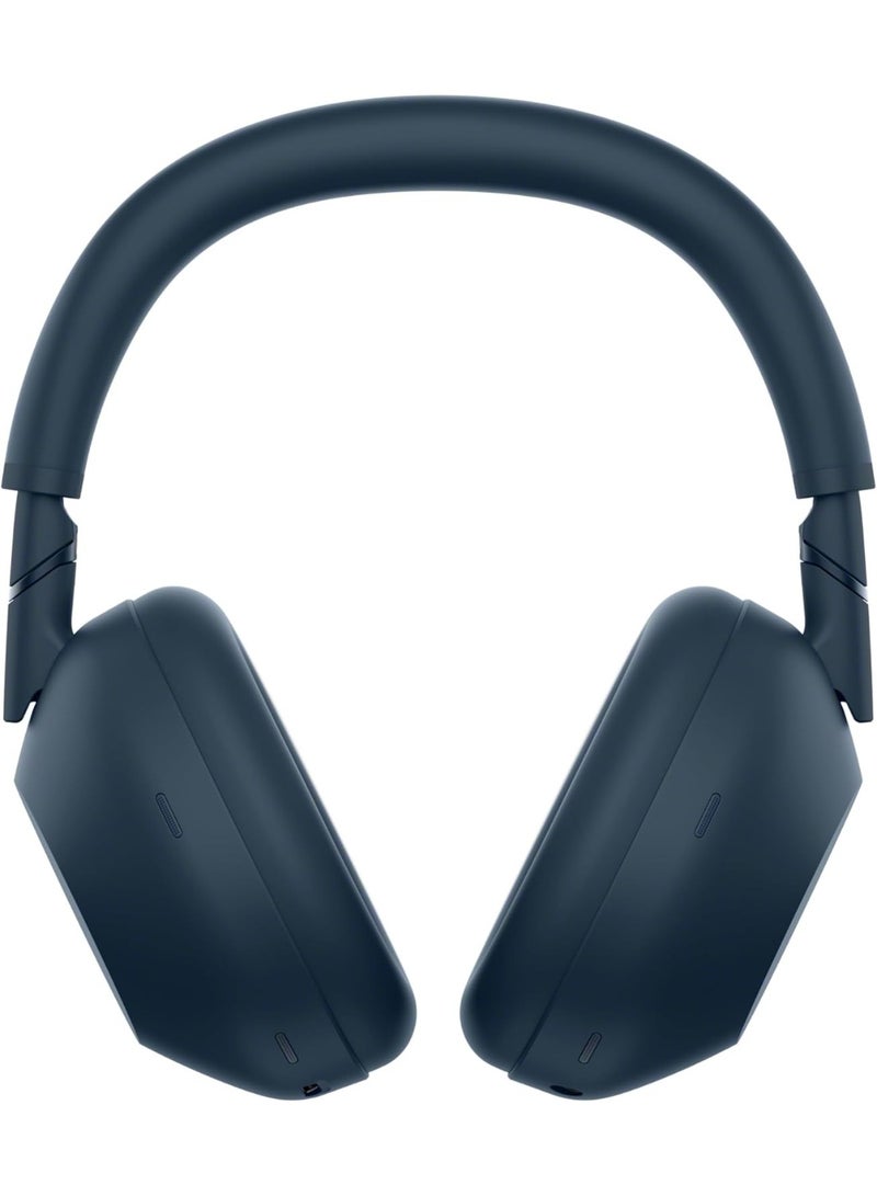 Sony Corporation سوني WH-1000XM6 أفضل سماعات رأس لاسلكية لإلغاء الضوضاء، معالج NC عالي الدقة QN3، 12 ميكروفون، مُحسّن NC التكيفي، مُصممة بواسطة مهندسين، جودة استوديو، بطارية تدوم 30 ساعة، أزرق منتصف الليل - Image 5