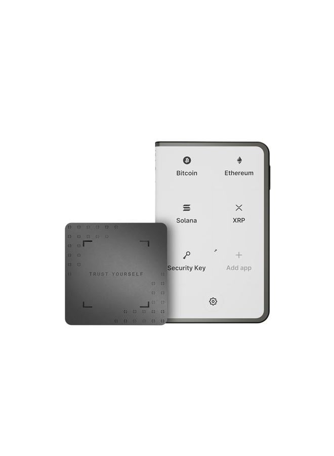 Ledger Stax - premium touchscreen signer for secure crypto management - diversify and grow your assets with style via the Ledger Wallet app - Image 1