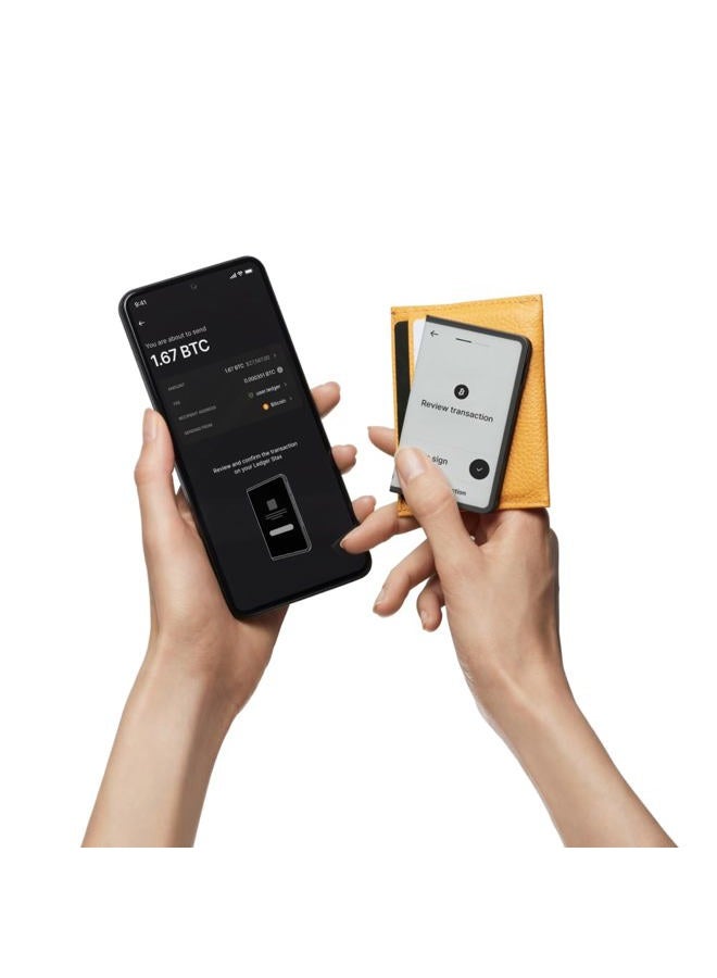 Ledger Stax - premium touchscreen signer for secure crypto management - diversify and grow your assets with style via the Ledger Wallet app - Image 4