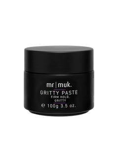 Mr Strong Hold Gritty Finish Paste 100G Ultimate Firm Hold Hair Styling Paste Texturizing & Reworking Paste For Men Water Soluble No Flaking