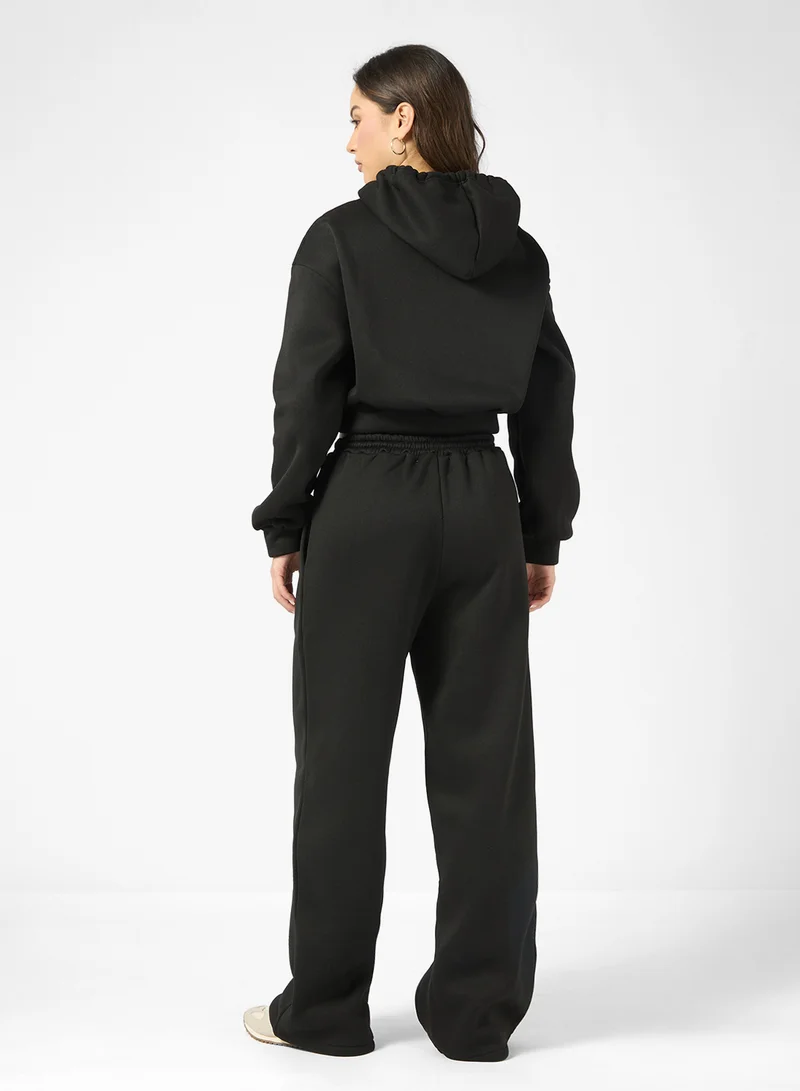 Ginger Hooded Zip Up Fleece Tracksuit