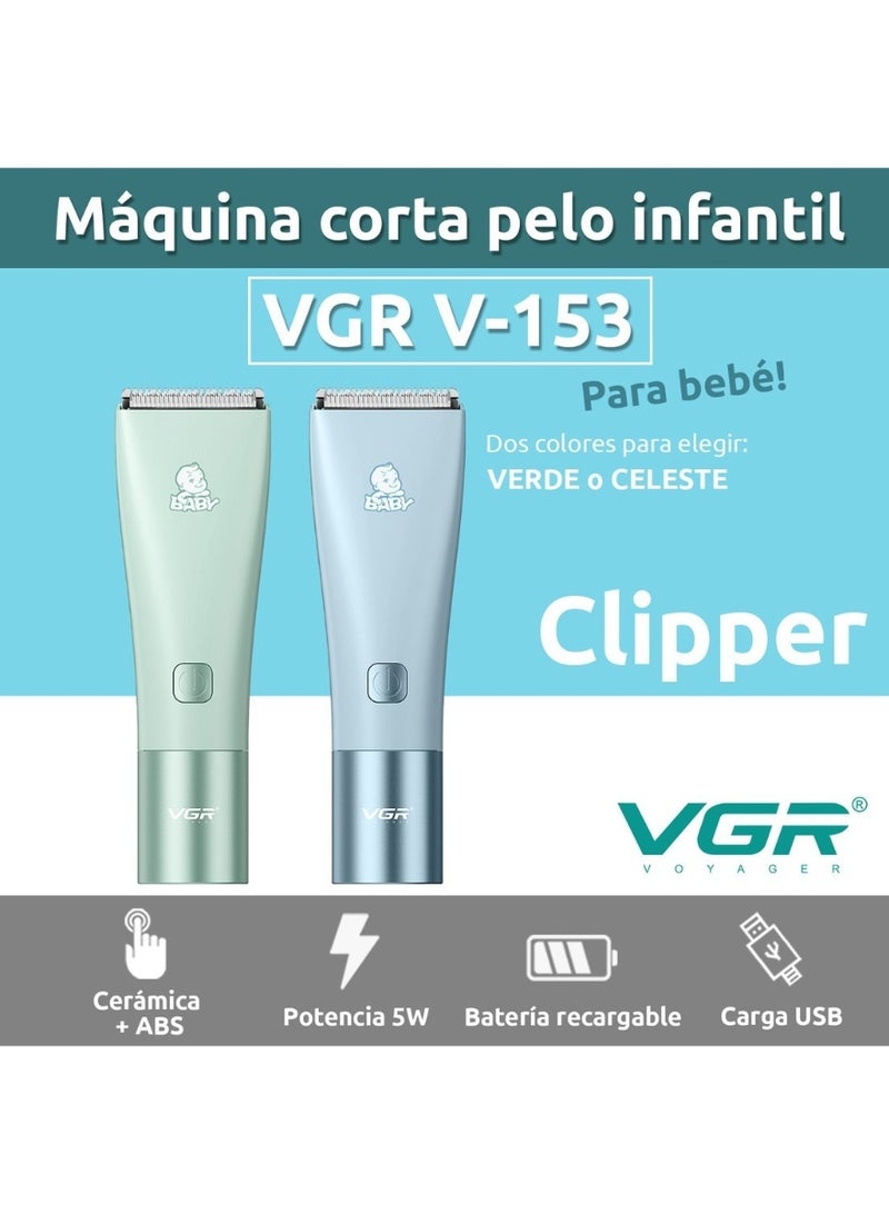 في جي آر ماكينة قص شعر الأطفال VGR V-153 Silent Ceramic IPX7 - Image 2