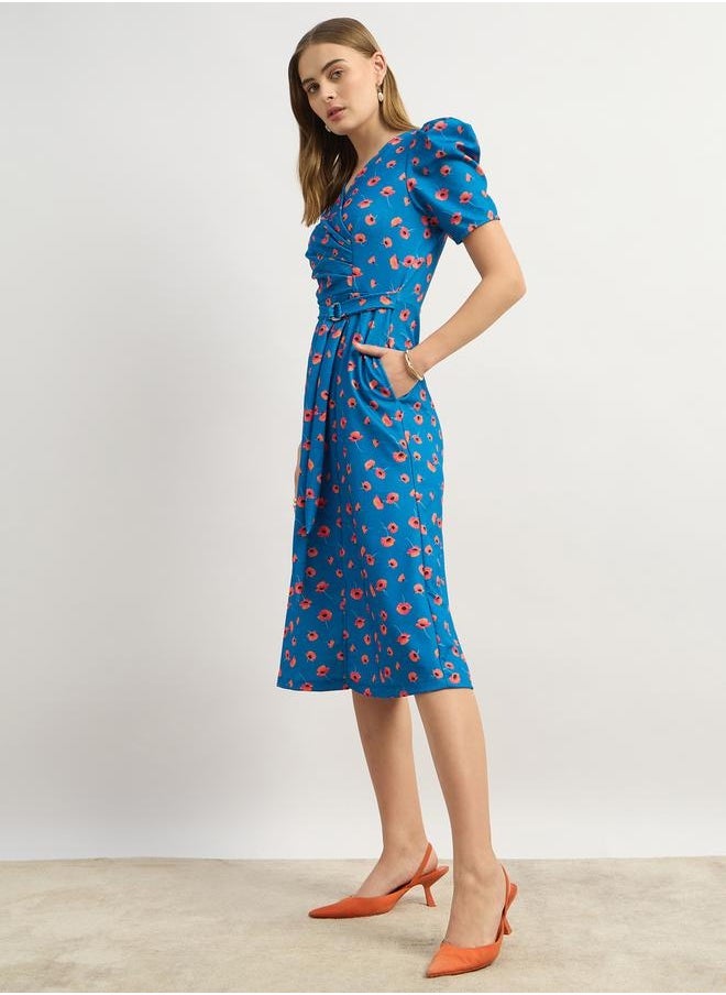 Styli Floral Print Dress  - Image 3