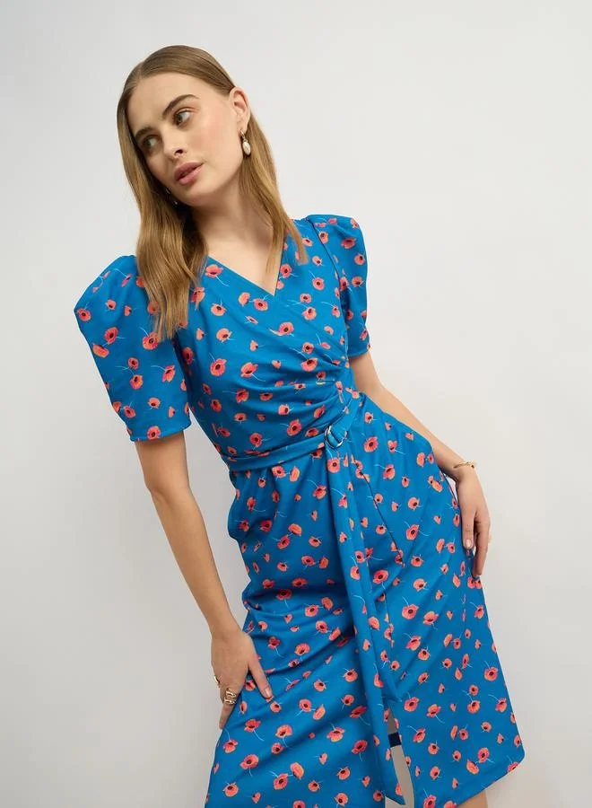 Styli Floral Print Dress