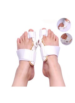 ORiTi 2 Pcs Bunion Corrector For Women And Men Big Toe Relief Adjustable Splint Pads Orthopedic Straightener Separator Hallux Valgus Day Night Supports  Bunion Corrector For Big Toe  - Image 2