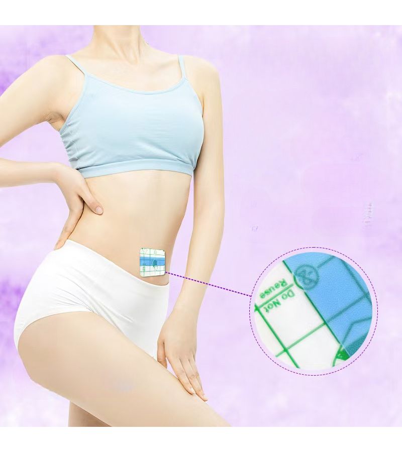 19 Pieces Waterproof PU Film Adhesive Navel Patch Dressing Green Checkered Wound Protector With Blue Border And Easy Removal Tabs For Swimming Bathing Post Surgery Care Fit For All Body Types Medical Supplies Bathing Aid Flexible Cover Durable Material For Healthcare Professionals And Postsurgery Patients - Image 5