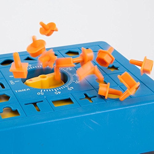 Bits and Pieces TimeShock Retro Timed Fun Board Game with Timer and Pop-up Tray - Measures 9" x 5" x 2" - Image 5