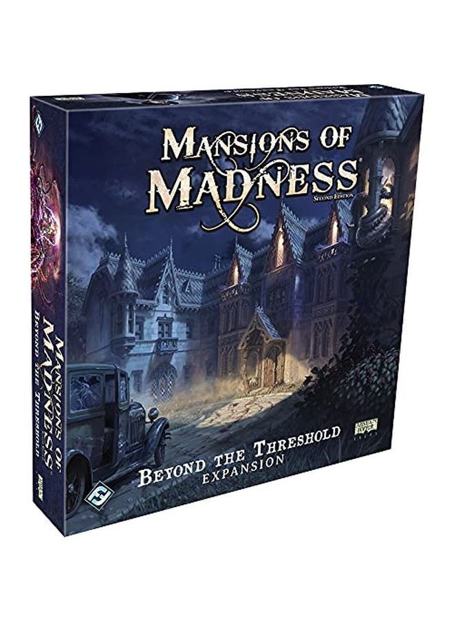 Fantasy Flight Games Mansions Of Madness Beyond The Threshold Board Game Expansion ; Horror Game ; Mystery Game For Teens And Adults ; Ages 14+ ; 15 Players ; Average Playtime 23 Hours ; Made By  - Image 1