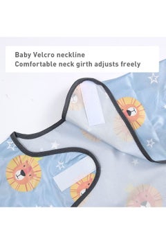 KASTWAVE Baby Weaning Bibs, Waterproof Anti Dirty Feeding Bib for Babies Eating, High Chair Shirt Bib for Baby Weaning Supplies  - Image 3