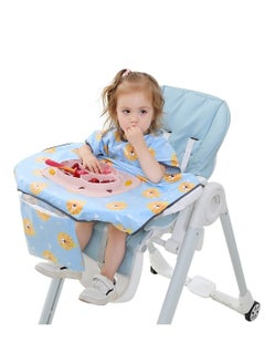 KASTWAVE Baby Weaning Bibs, Waterproof Anti Dirty Feeding Bib for Babies Eating, High Chair Shirt Bib for Baby Weaning Supplies  - Image 2