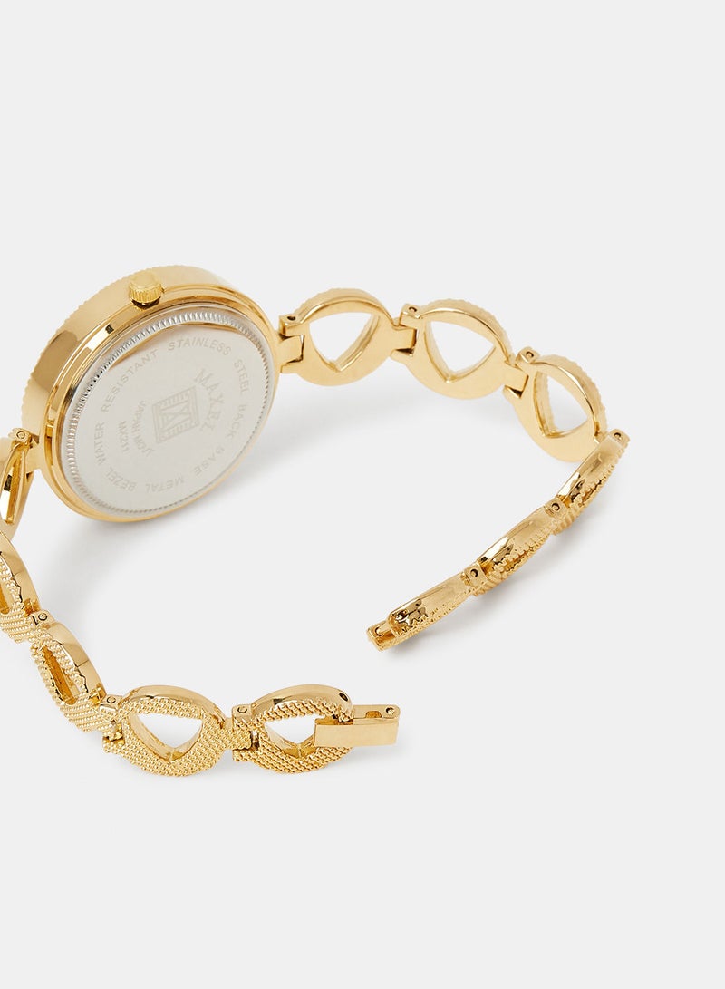 Maxel ساعة يد أنالوج ريترو MX373 - 28 مم - Image 3