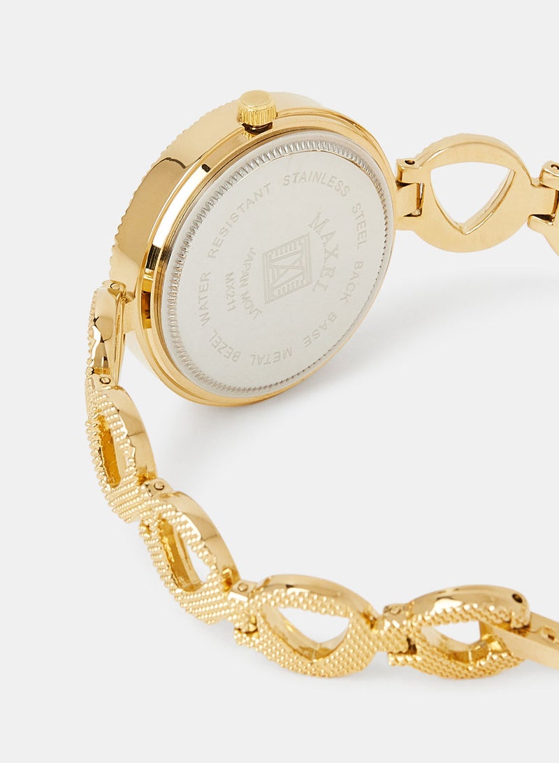 Maxel ساعة يد أنالوج ريترو MX373 - 28 مم - Image 4