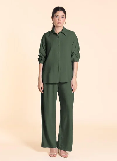شايبس LINEN BLEND COMFORT SHIRT SET