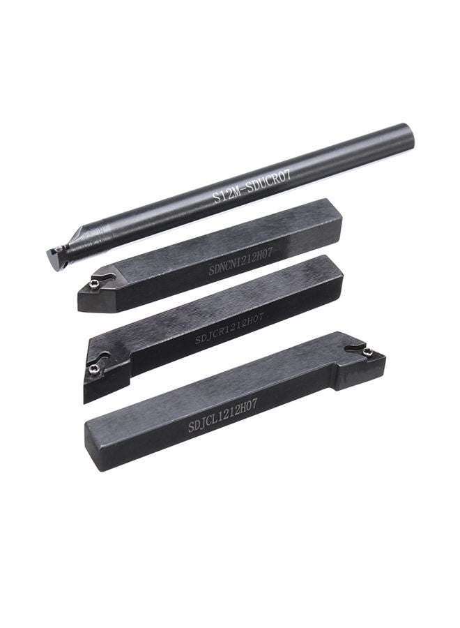 NIBEMINENT 18-Piece Lathe Turning Tool Set Multicolour 0.586kg - Image 2