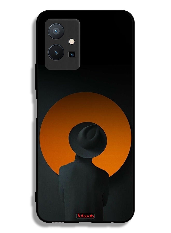 Tolwak Vivo T1 5G Protective Case Cover Hat Boy Art - Image 2