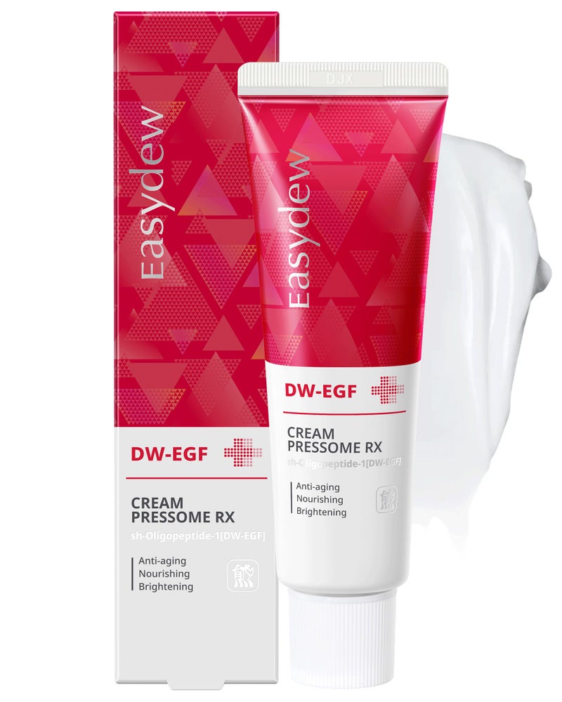 Easydew DW-EGF Pressome Cream(50ml).Anti-Aging Moisturizer with DW-EGF, Hyaluronic acid, Collagen, Elastin, ceramide, K beauty, Korea skincare - Image 1